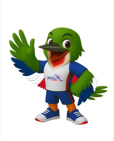 Presentan Colí, la mascota de Santo Domingo 2026