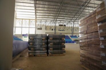 Pabellón de Voleibol recibe equipamiento para Santo Domingo 2026
