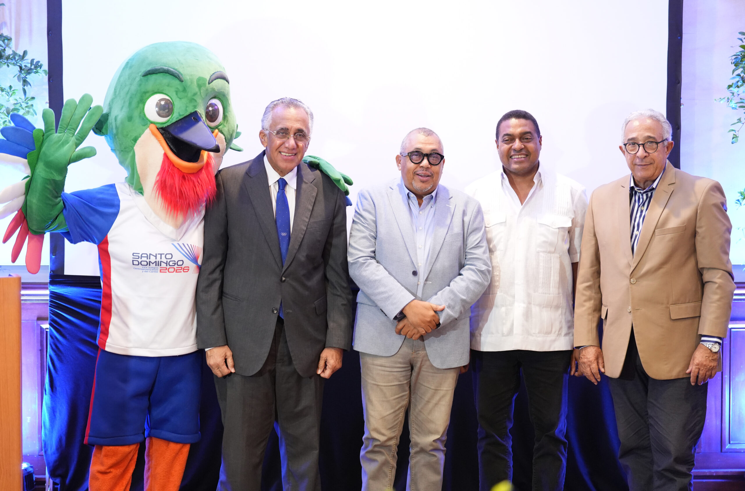 Colí, Luisín Mejía, Américo Celado, José P. Monegro y Dionisio Guzmán