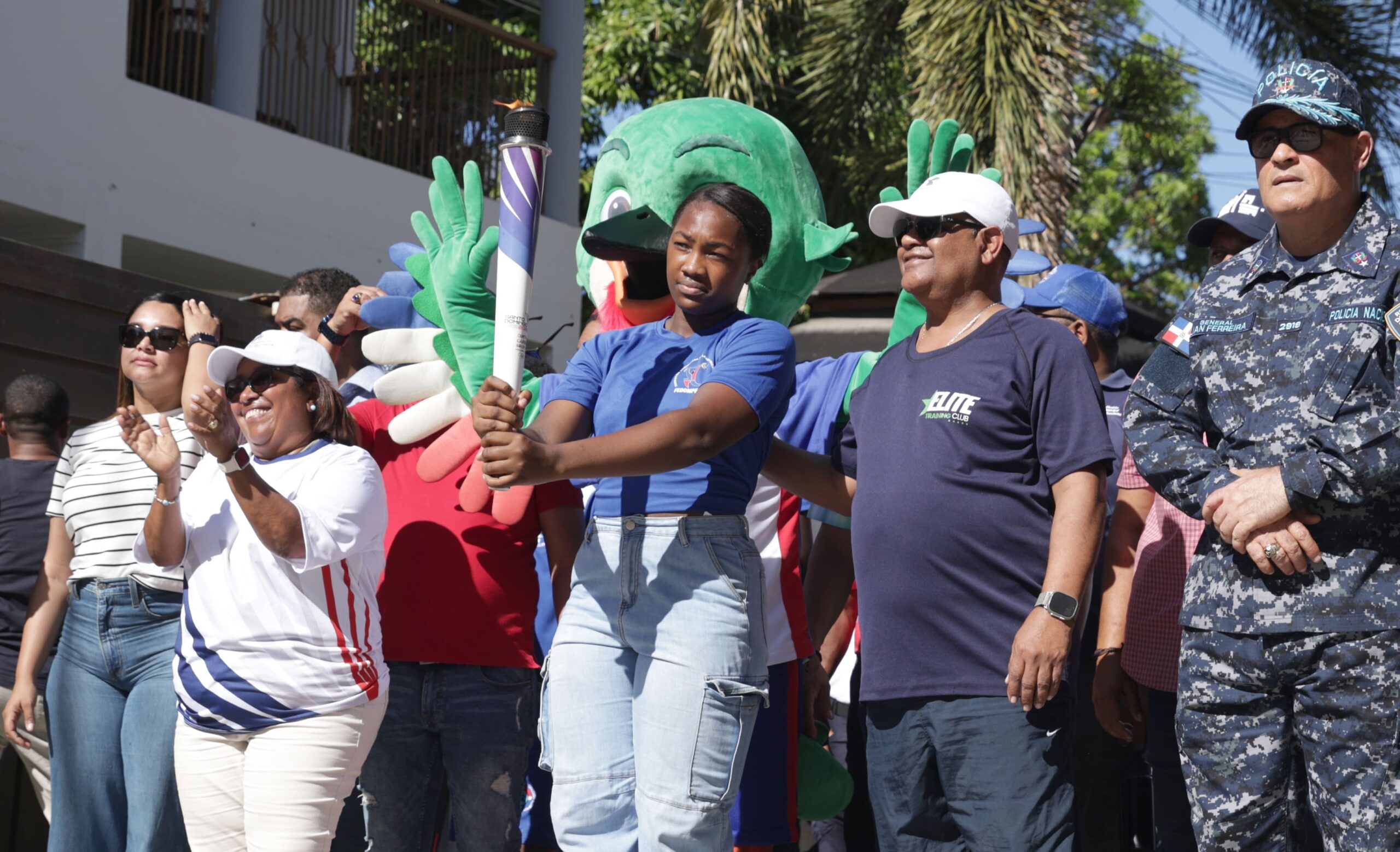 Recorrido de la antorcha