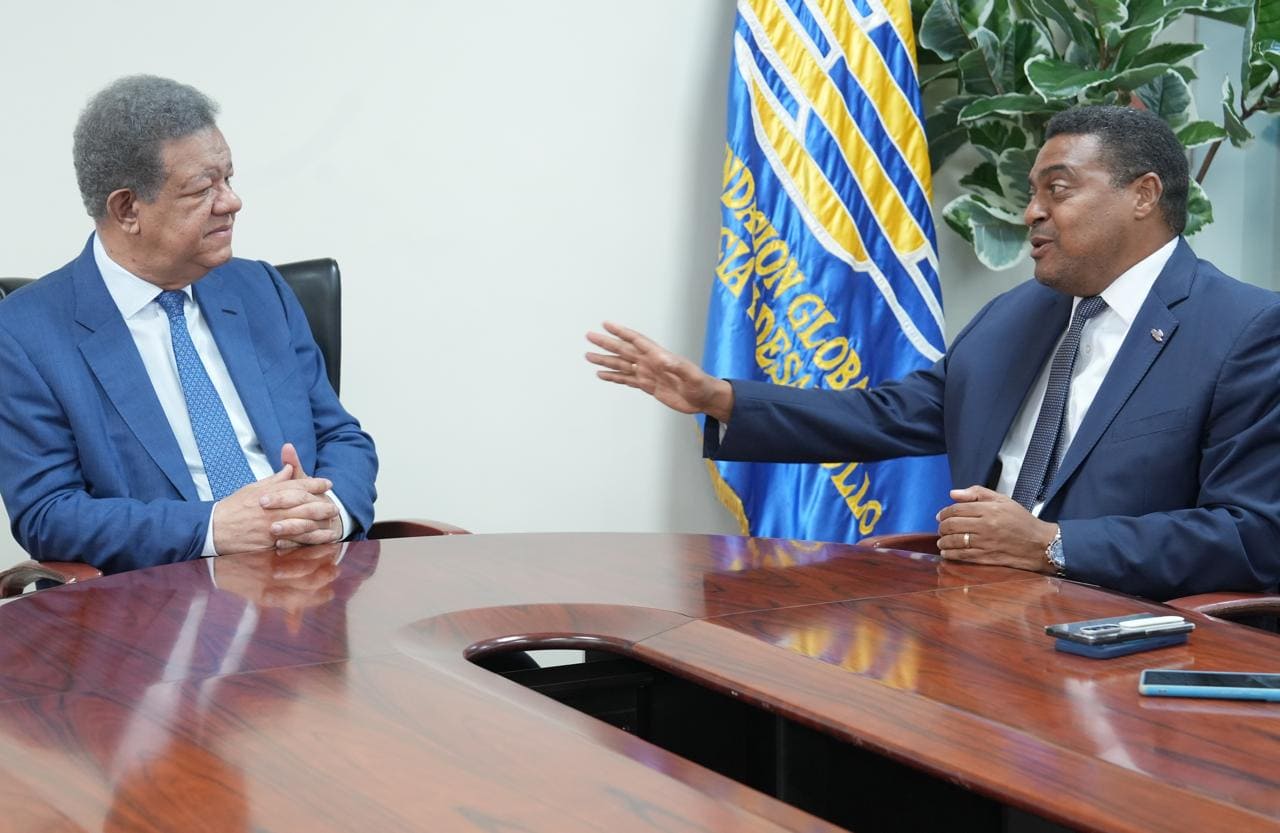 Leonel Fernández y José P. Monegro