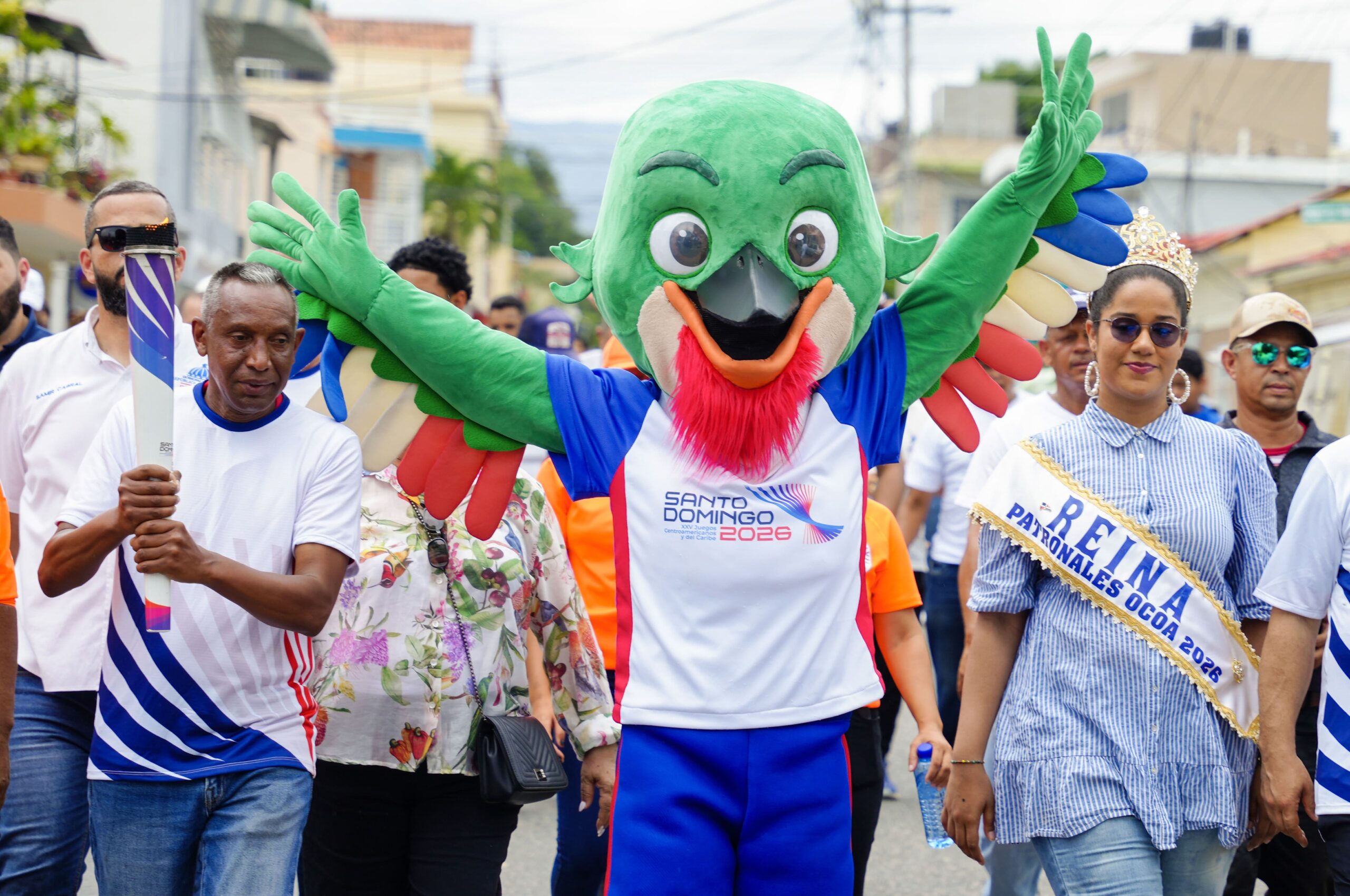 Antorcha en Palmar de Ocoa