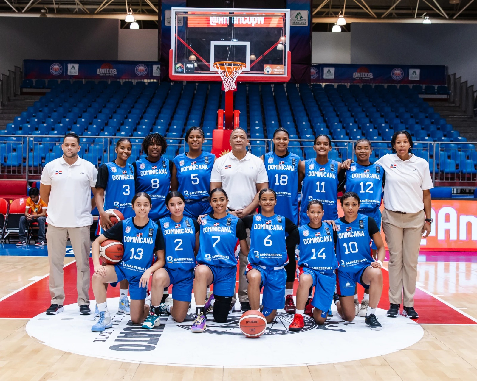 Dominicana debuta ante Trinidad y Tobago y Guatemala en el baloncesto de Santo Domingo 2026