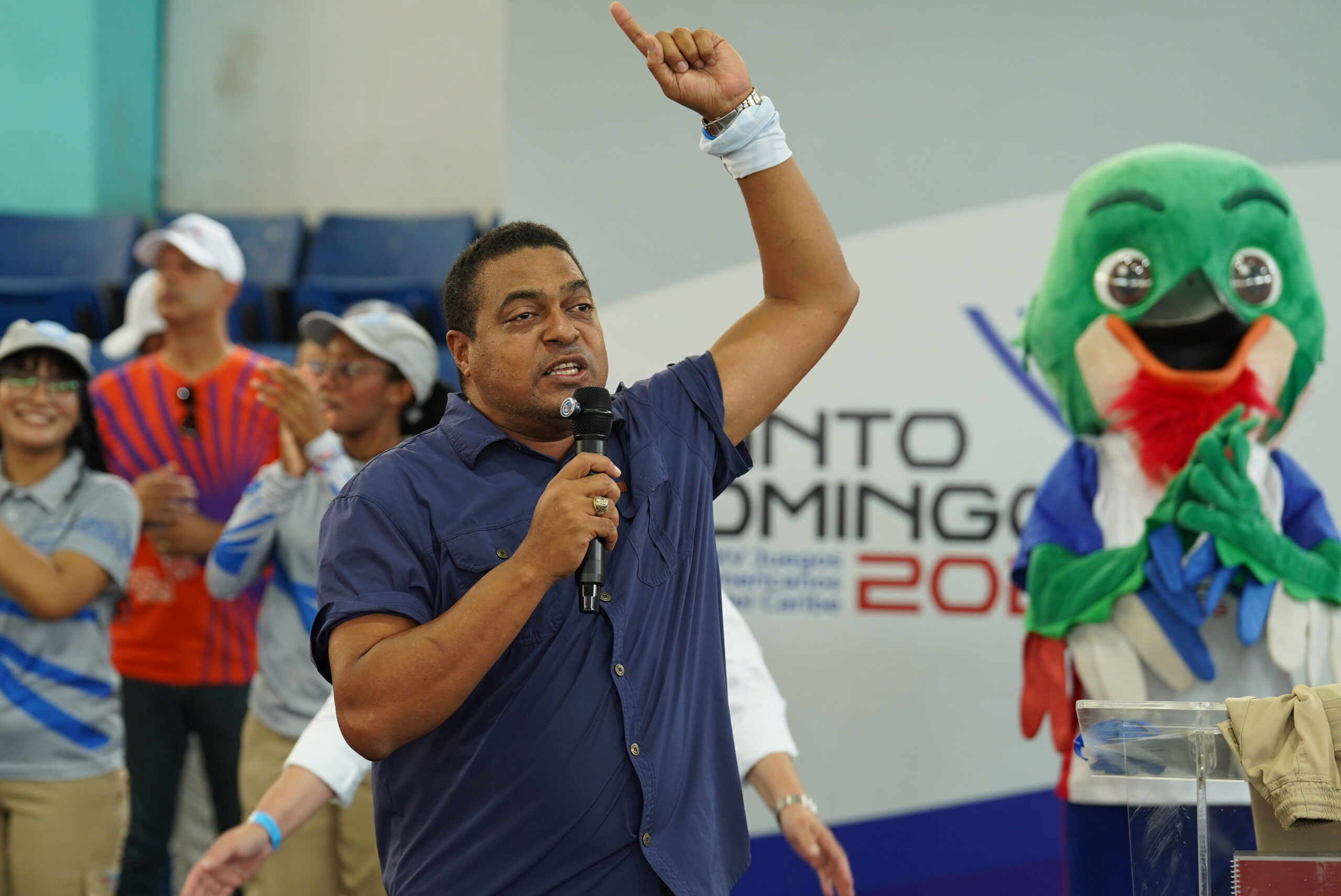José Monegro destaca plan de movilidad, anuncia que Centro Olímpico será peatonal