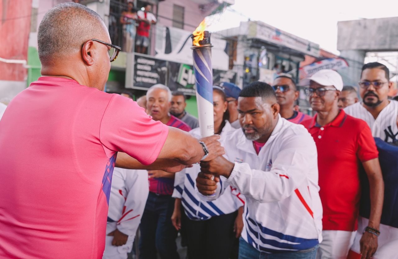 Santo Domingo Norte recibió la Antorcha de los Juegos Centroamericanos y del Caribe Santo Domingo 2026 
