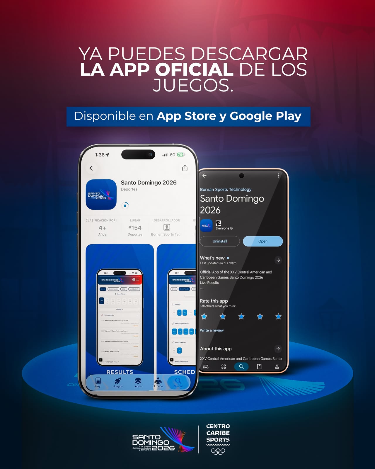 Aplicación oficial Santo Domingo 2026 ya está disponible para su descarga