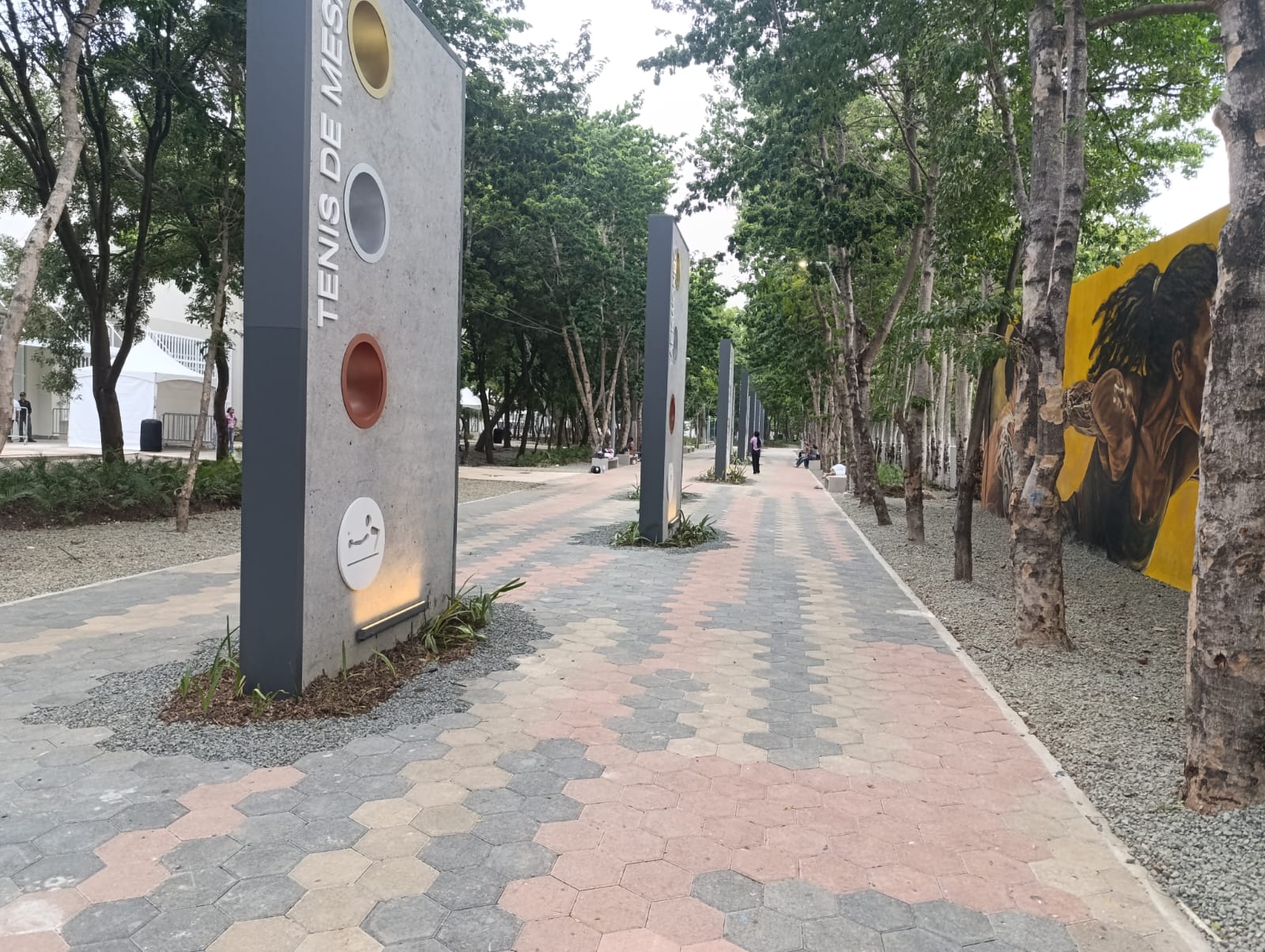 Paseo de los Medallistas, la nueva atracción del Centro Olímpico Juan Pablo Duarte
