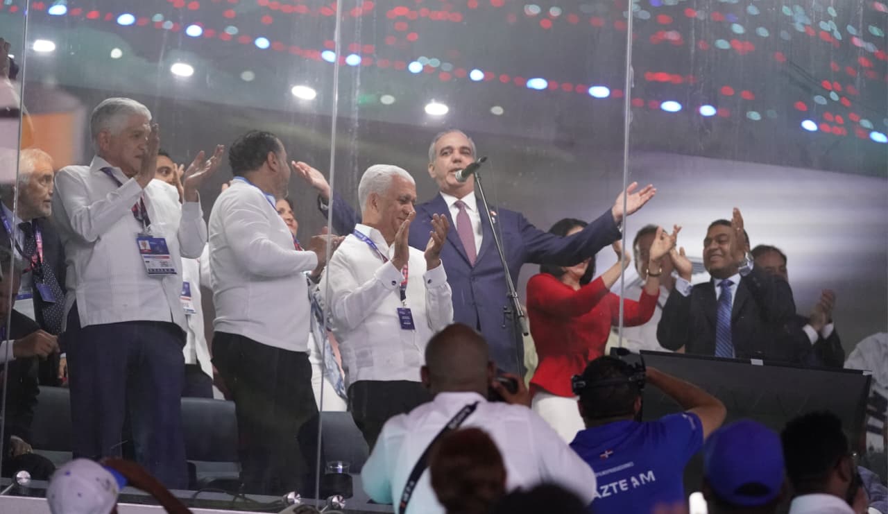 Presidente Luis Abinader declara inauguración oficial de los Juegos Centroamericanos y del Caribe
